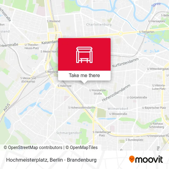 Карта Hochmeisterplatz