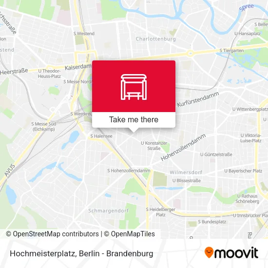 Карта Hochmeisterplatz