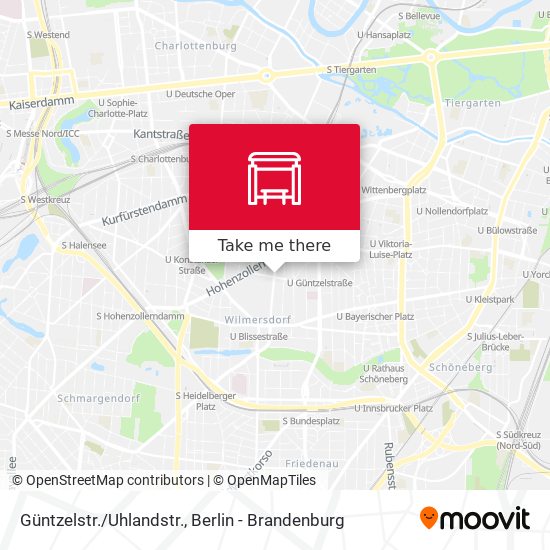 Güntzelstr./Uhlandstr. map