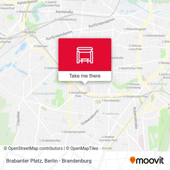 Brabanter Platz map