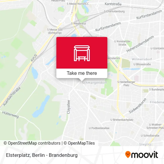 Карта Elsterplatz