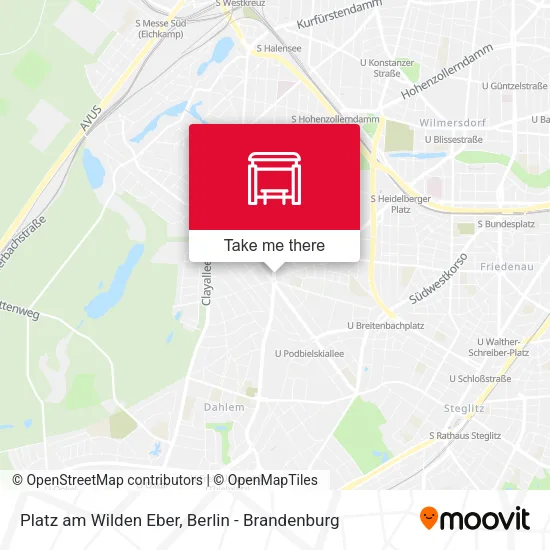 Карта Platz am Wilden Eber