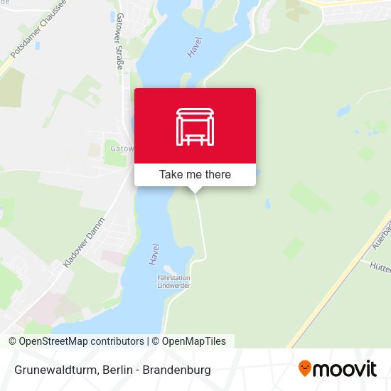 Grunewaldturm map