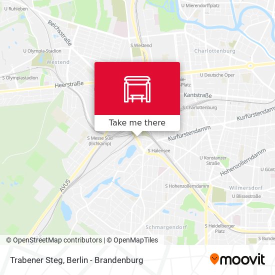 Trabener Steg map