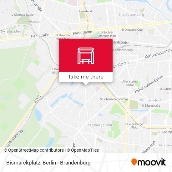 Bismarckplatz map