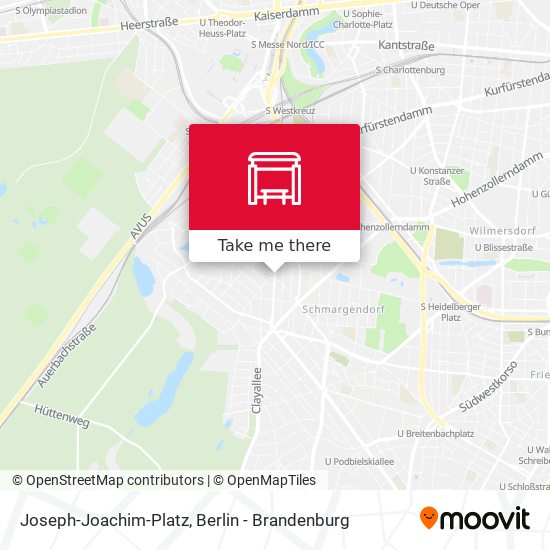 Joseph-Joachim-Platz map