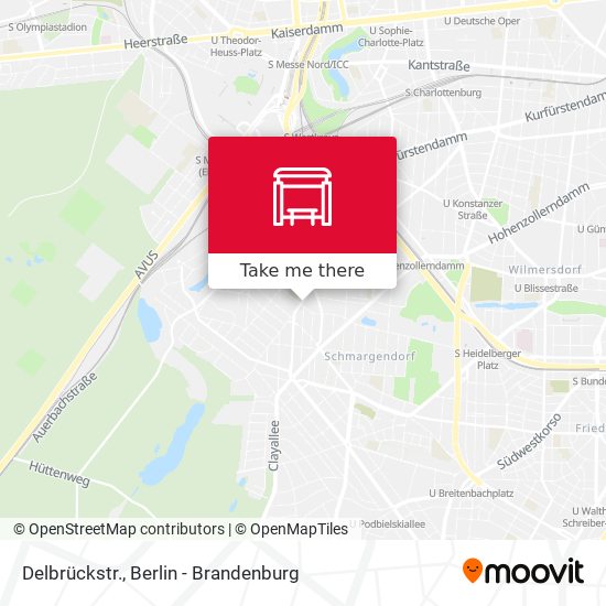 Delbrückstr. map