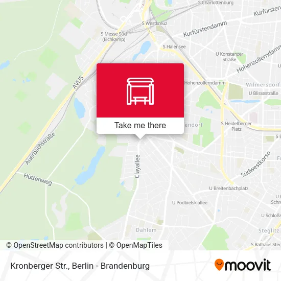 Карта Kronberger Str.