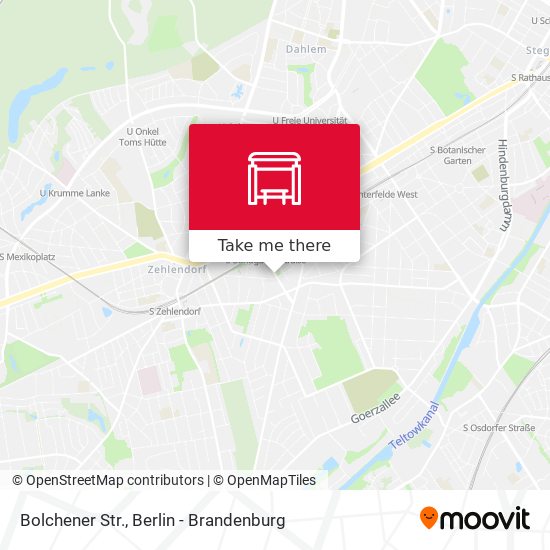Bolchener Str. map