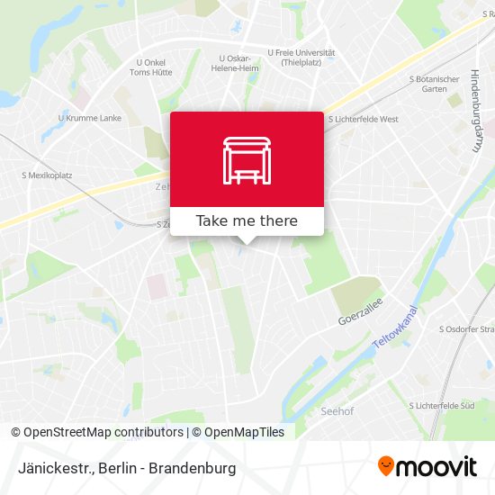 Jänickestr. map