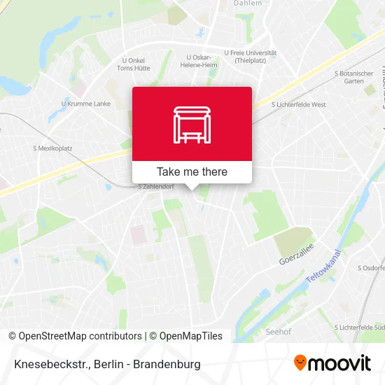 Карта Knesebeckstr.