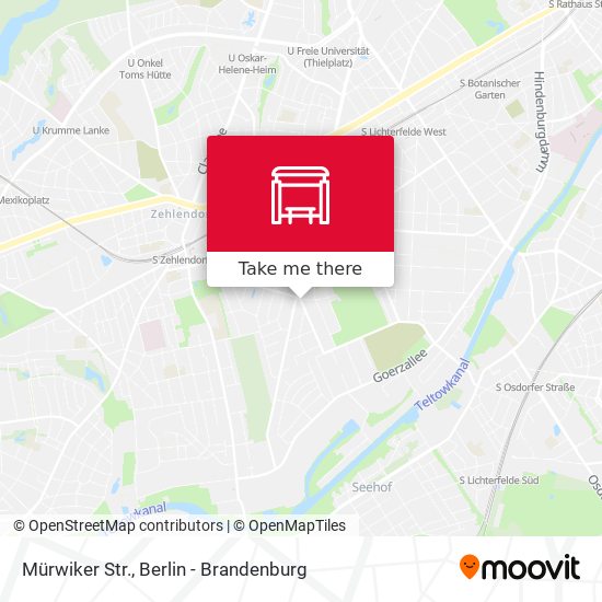 Mürwiker Str. map