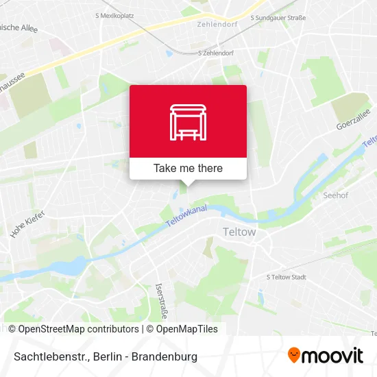 Карта Sachtlebenstr.