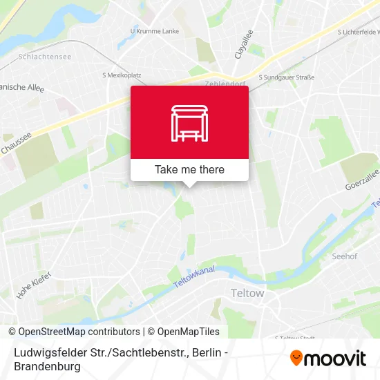 Карта Ludwigsfelder Str. / Sachtlebenstr.