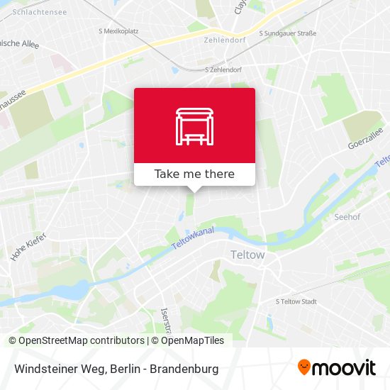 Windsteiner Weg map