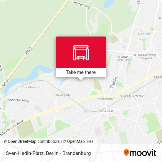 Sven-Hedin-Platz map