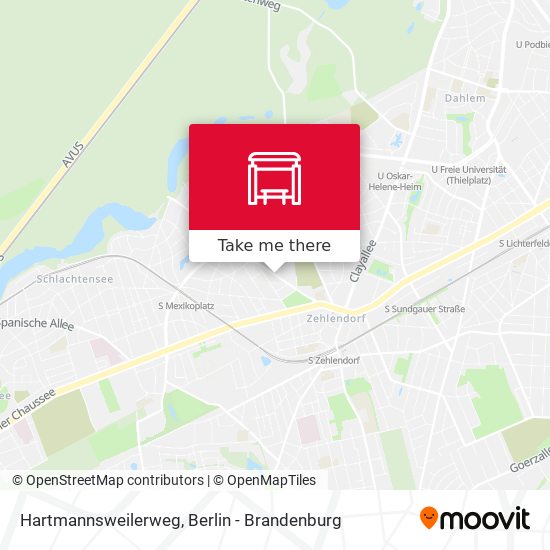 Hartmannsweilerweg map