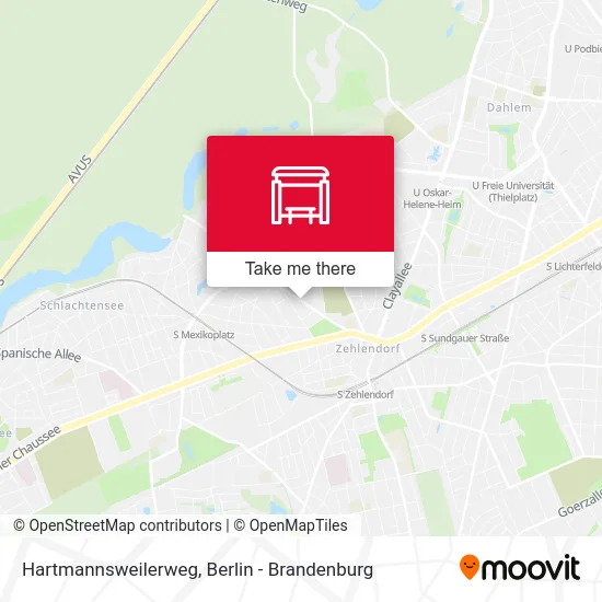 Hartmannsweilerweg map