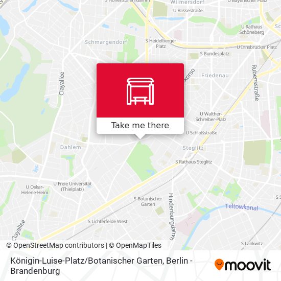 Königin-Luise-Platz / Botanischer Garten map