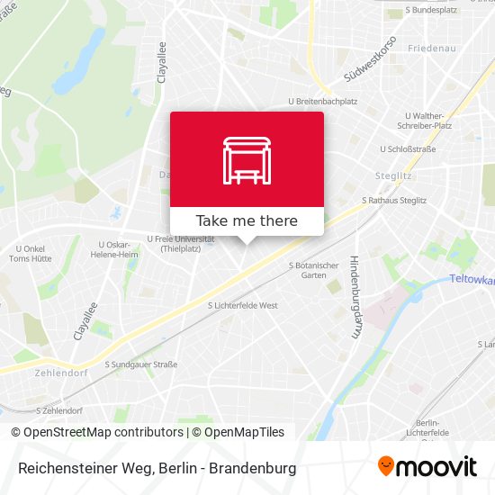Reichensteiner Weg map