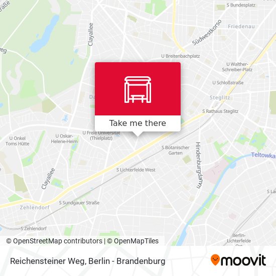 Reichensteiner Weg map