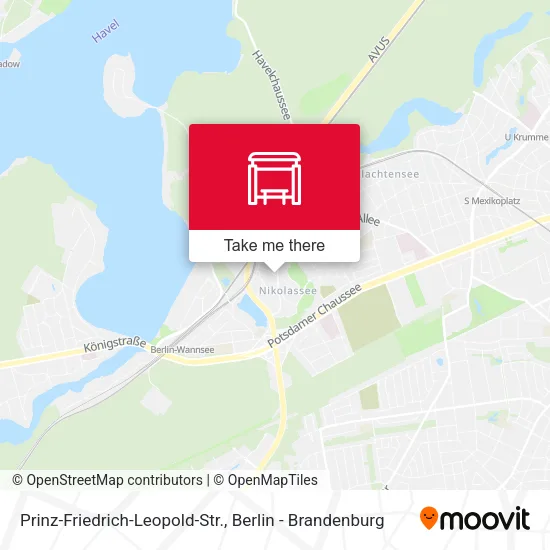 Карта Prinz-Friedrich-Leopold-Str.