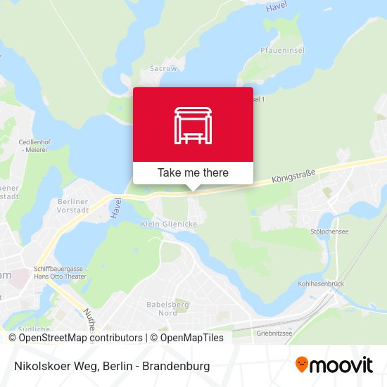 Карта Nikolskoer Weg