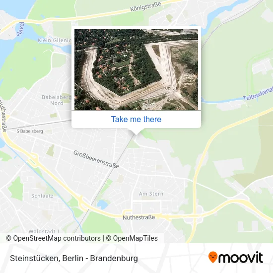 Карта Steinstücken