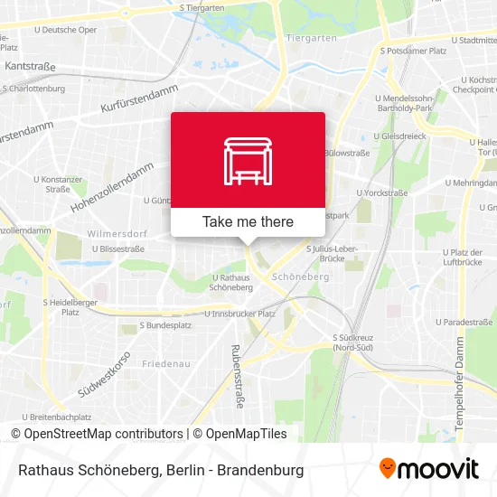 Rathaus Schöneberg map