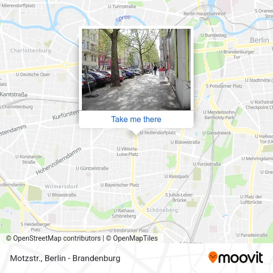 Карта Motzstr.