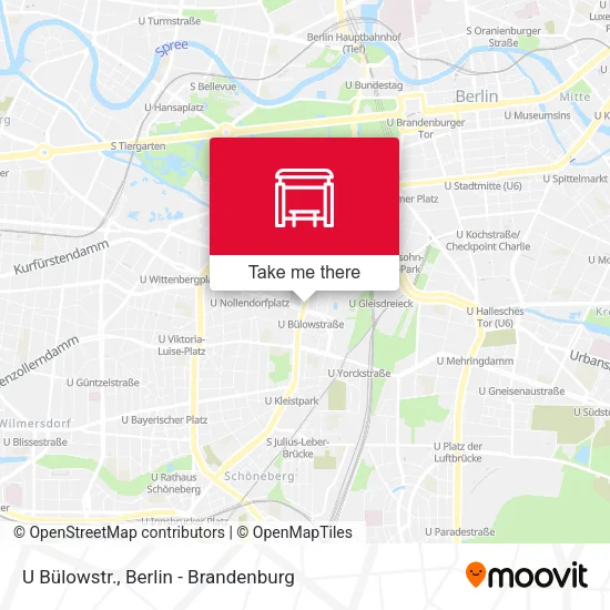 Карта U Bülowstr.