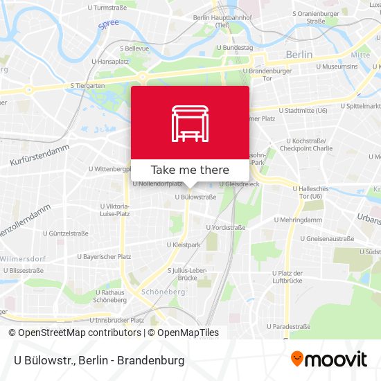 U Bülowstr. map