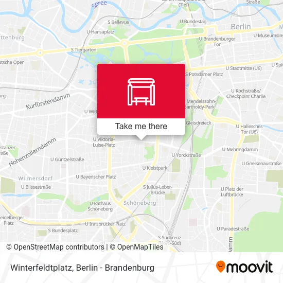 Winterfeldtplatz map