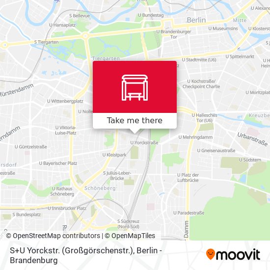 S+U Yorckstr. (Großgörschenstr.) map