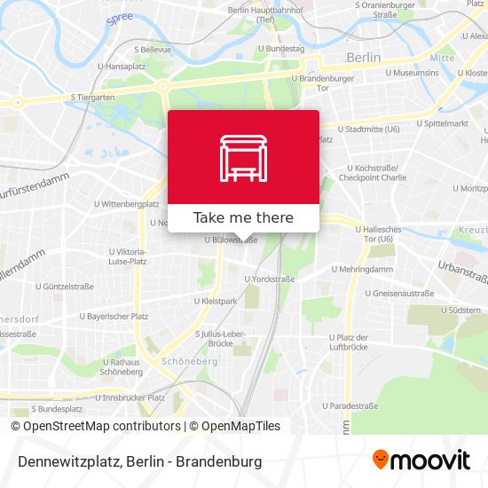 Dennewitzplatz map