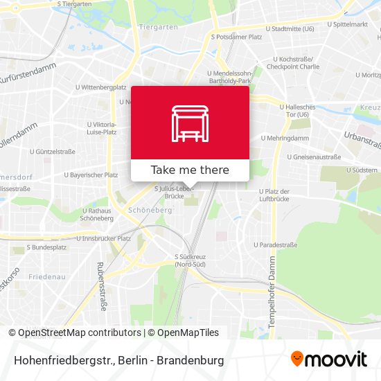 Hohenfriedbergstr. map