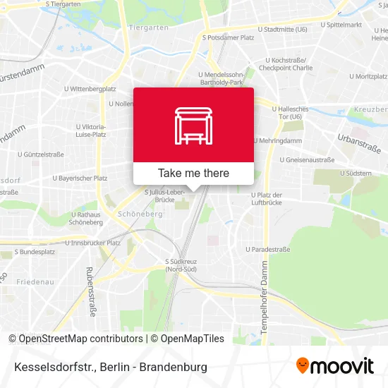 Карта Kesselsdorfstr.