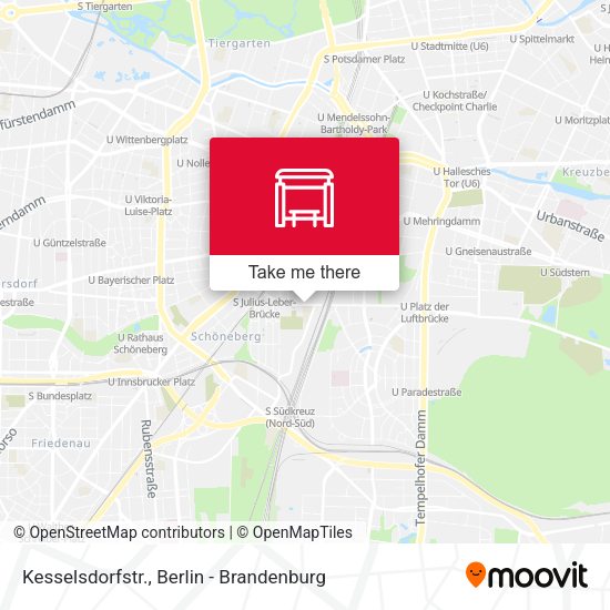 Карта Kesselsdorfstr.