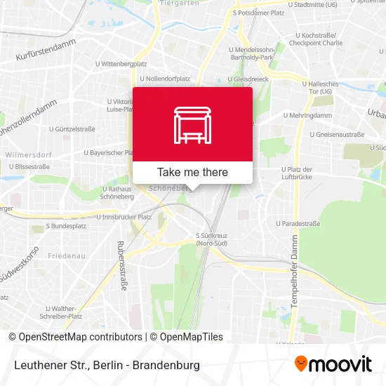 Карта Leuthener Str.