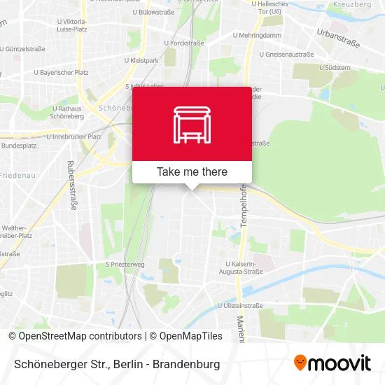 Карта Schöneberger Str.