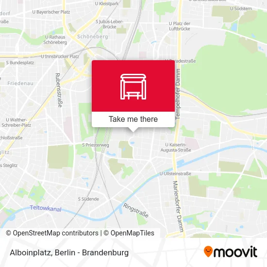 Карта Alboinplatz
