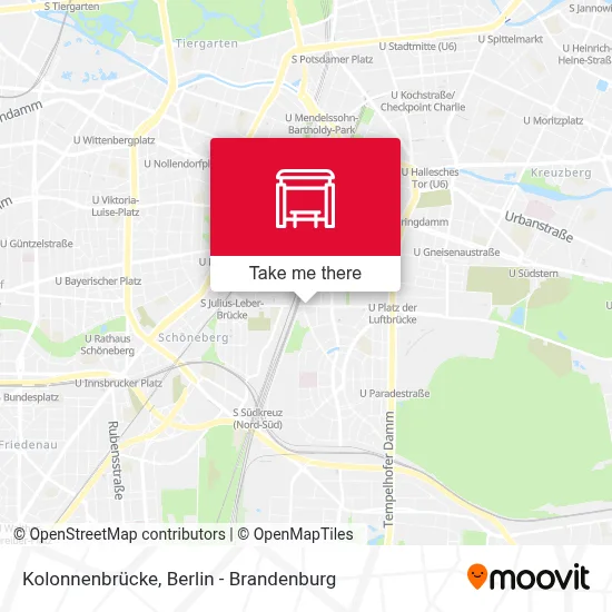 Kolonnenbrücke map