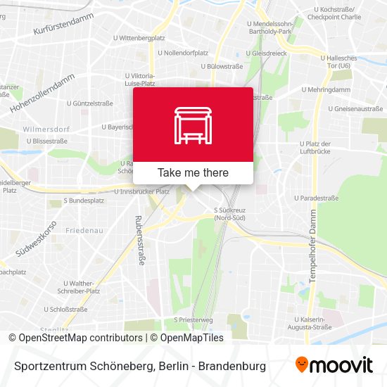 Sportzentrum Schöneberg map