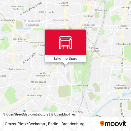 Карта Grazer Platz/Beckerstr.