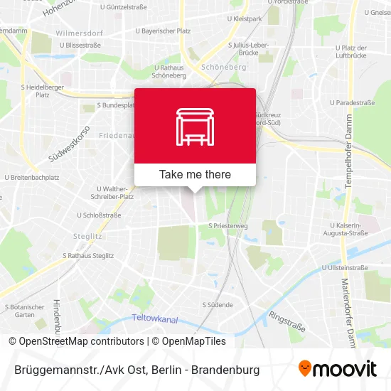 Карта Brüggemannstr./Avk Ost