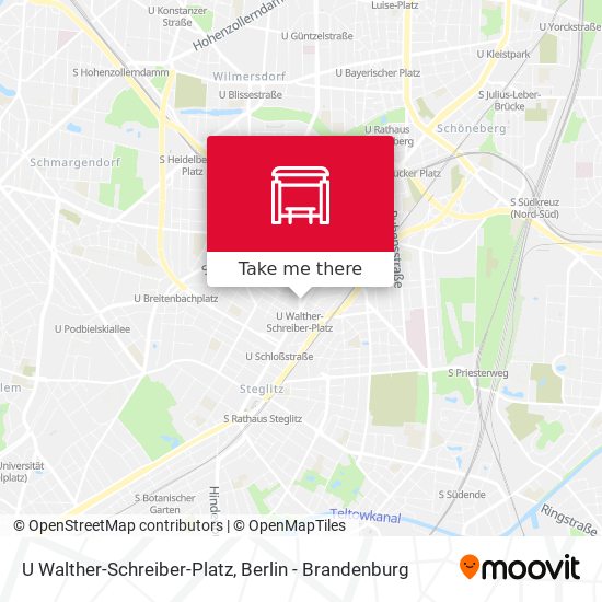 U Walther-Schreiber-Platz map