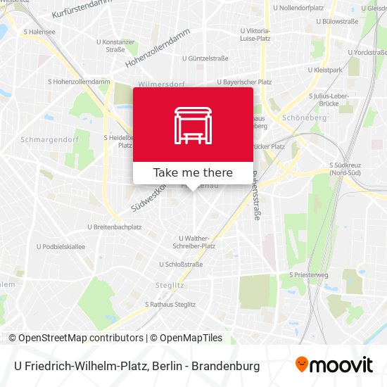 Карта U Friedrich-Wilhelm-Platz