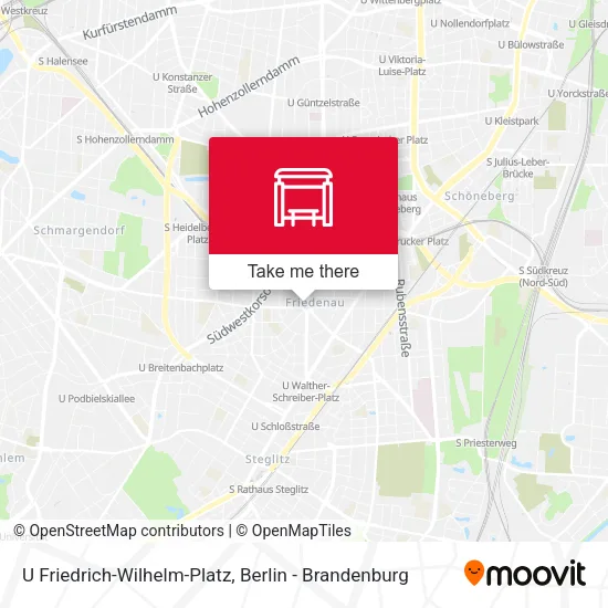 Карта U Friedrich-Wilhelm-Platz