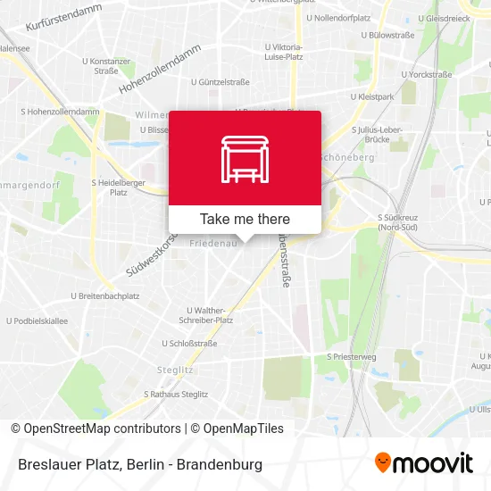 Карта Breslauer Platz