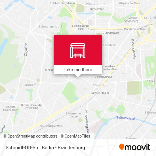 Карта Schmidt-Ott-Str.